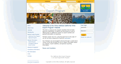 Desktop Screenshot of calwinexport.com